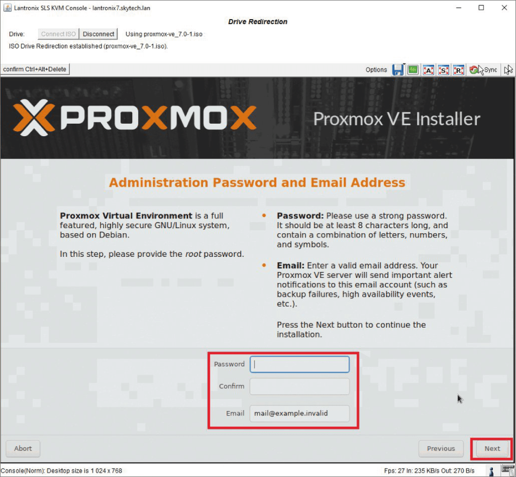 Как установить виртуализацию Proxmox через KVM? | Mevspace Docs